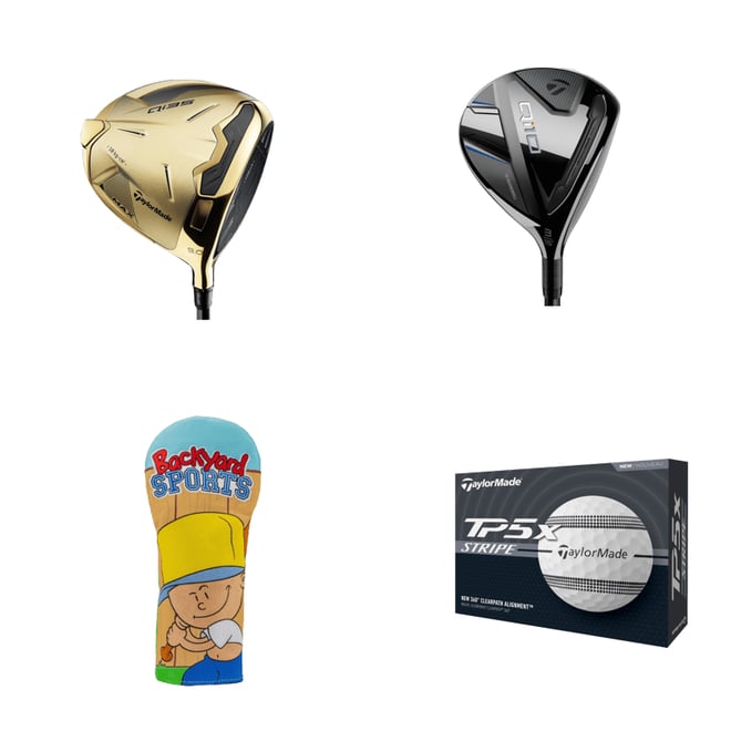 2nd bundle featuring 3 items which compliment TaylorMade Qi10 Fairway Wood