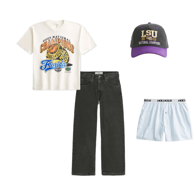 LSU Graphic Baseball Hat