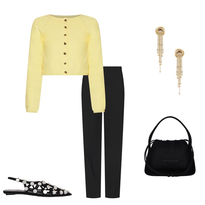 2nd bundle featuring 4 items which compliment Grid Ballerina Flat