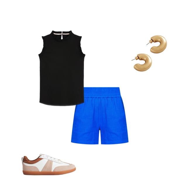 2nd bundle featuring 3 items which compliment Supersoft Frill Detail Vest, Black