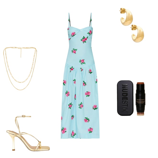 Fitted Midi Dress