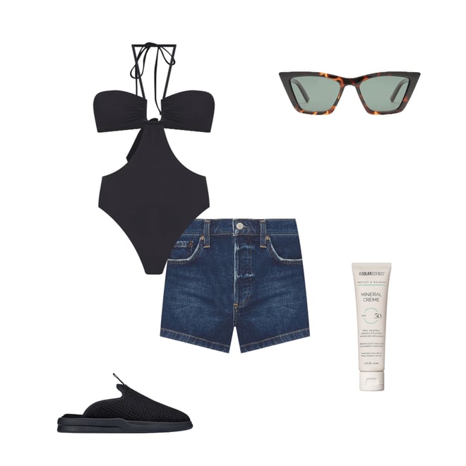 3rd bundle featuring 4 items which compliment Travel Mineral Crème SPF 50