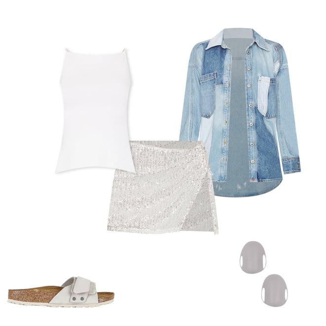 BIRKENSTOCK Oita Sandal in Antique White | REVOLVE