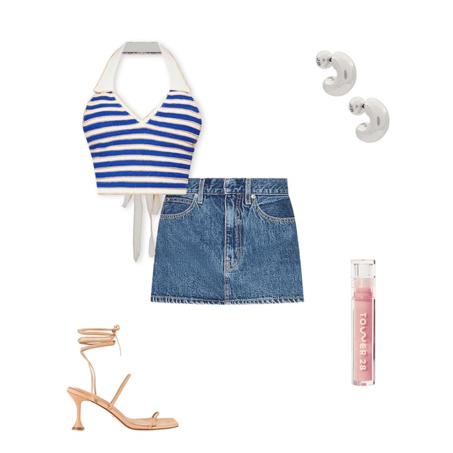 2nd bundle featuring 4 items which compliment Ali Halter Top