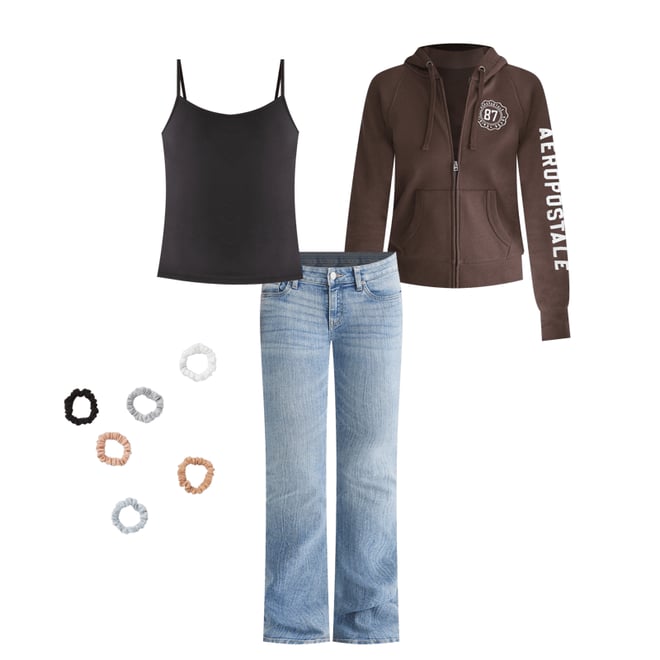 Aeropostale 87 Crest Full-Zip Hoodie