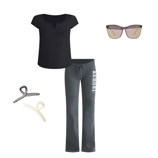 Aero 1987 Fit & Flare Sweatpants