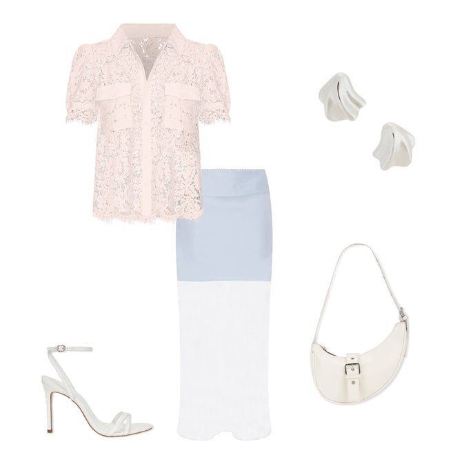 3rd bundle featuring 4 items which compliment Mina Lace Shirt