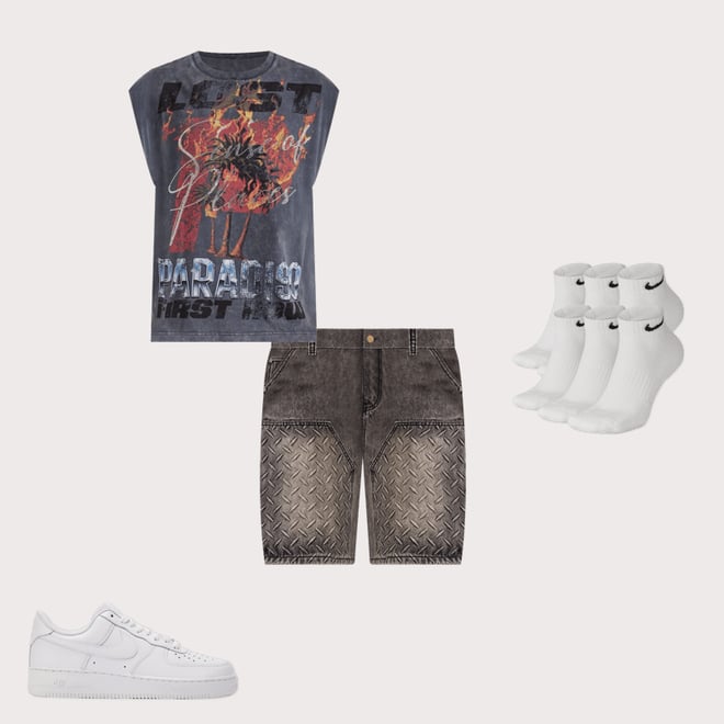 First Row Lost Sleeveless Tee
