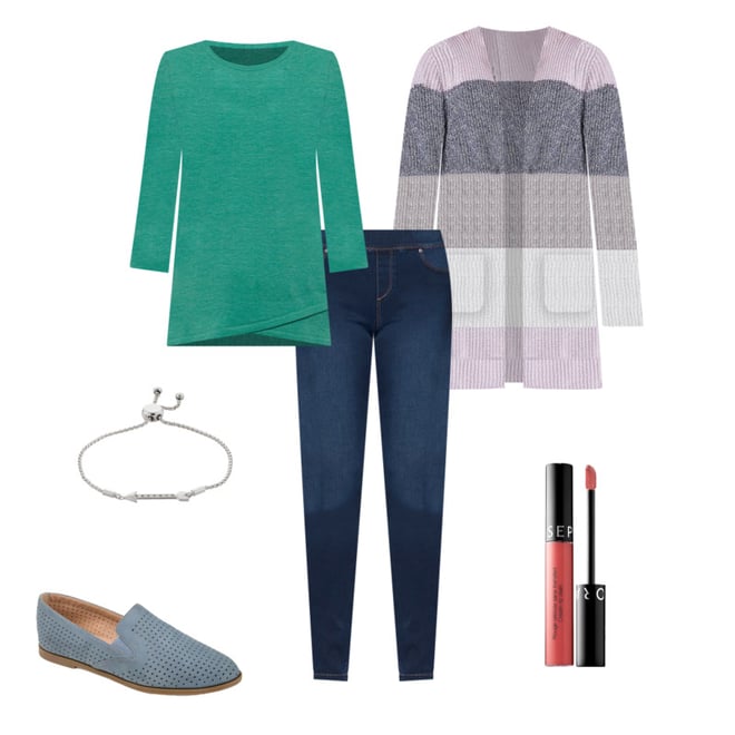 gloria vanderbilt avery slim leg pull on jeans