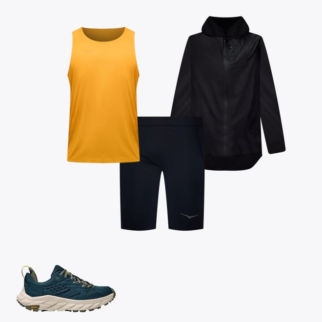 HOKA ホカオネオネ SKYFLOW JACKET ブラック サイズS