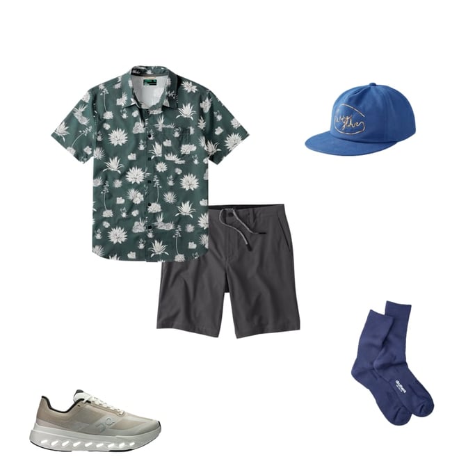 Wythe New York Chainstitched Canvas Ranch Hat - Blue