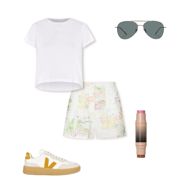 1st bundle featuring 4 items which compliment x Hanes 1950s Boxy Tee