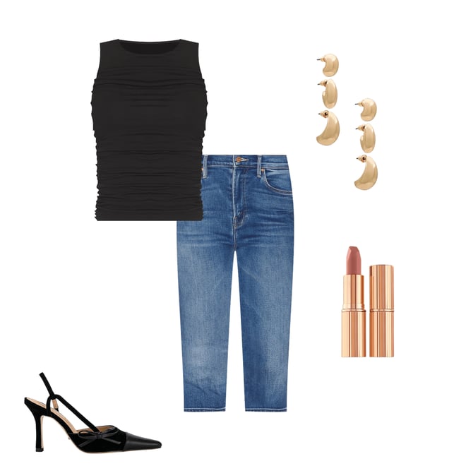 3rd bundle featuring 4 items which compliment The Stunner Zip Bunny Snip Jeans