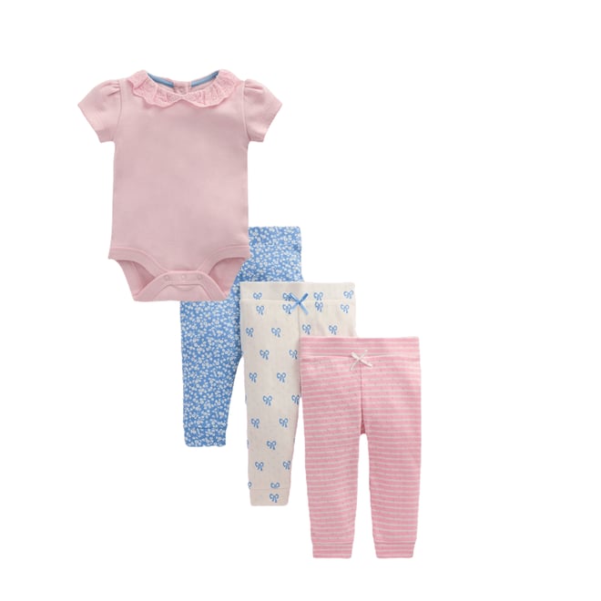 1st bundle featuring 1 items which compliment 3 Pack Pointelle Leggings-Ditsy / Bows