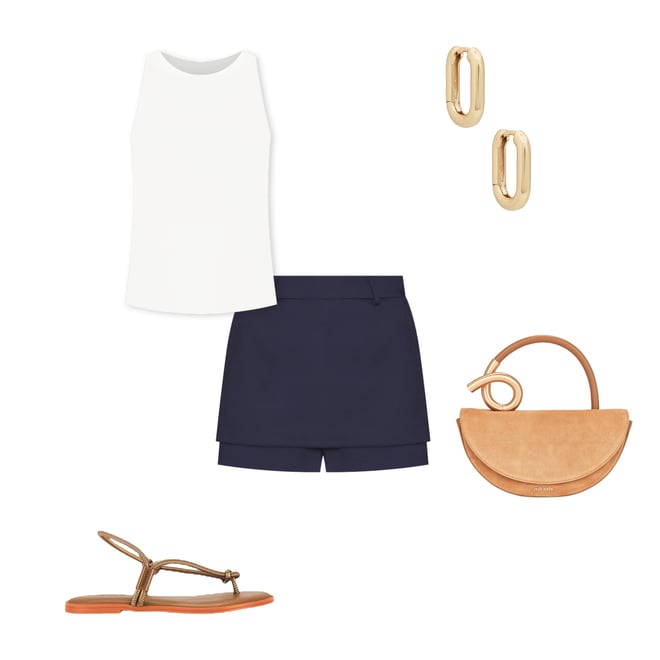 2nd bundle featuring 4 items which compliment Ruby Skort