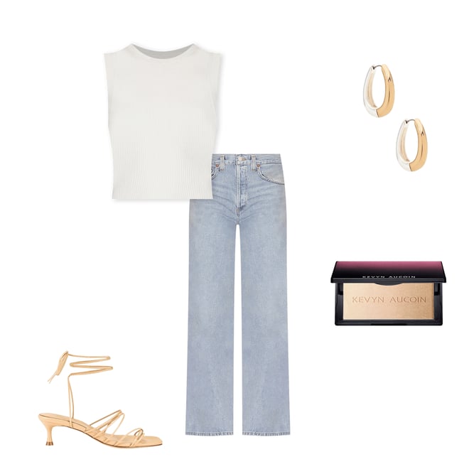 2nd bundle featuring 4 items which compliment Low Rise Baggy Jeans