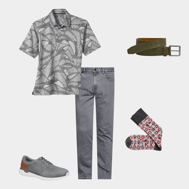 3rd bundle featuring 4 items which compliment Micro-Textured Suede Belt