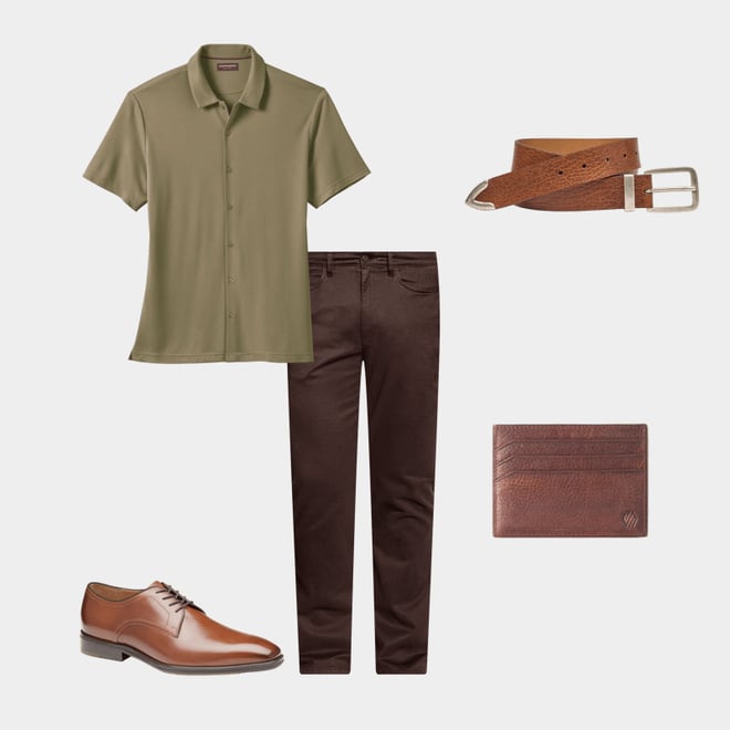 1st bundle featuring 4 items which compliment Five-Pocket Pants
