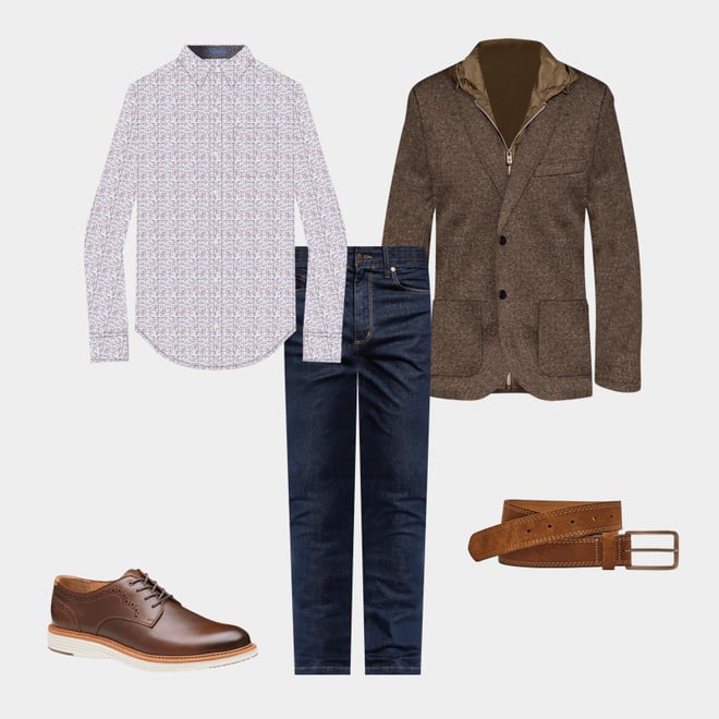 6th bundle featuring 4 items which compliment Suede Belt