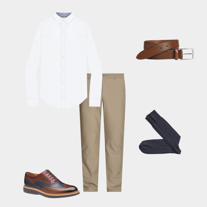 1st bundle featuring 4 items which compliment Pima Cotton Ribbed Socks