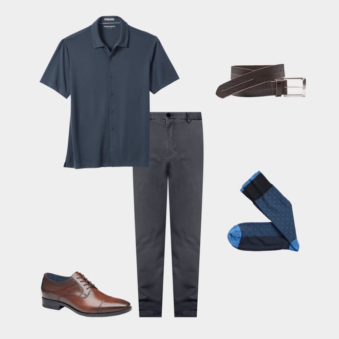 1st bundle featuring 4 items which compliment Circle Grid Socks