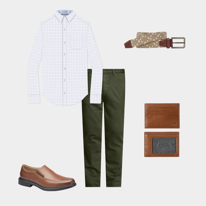 1st bundle featuring 4 items which compliment Five-Pocket Pants