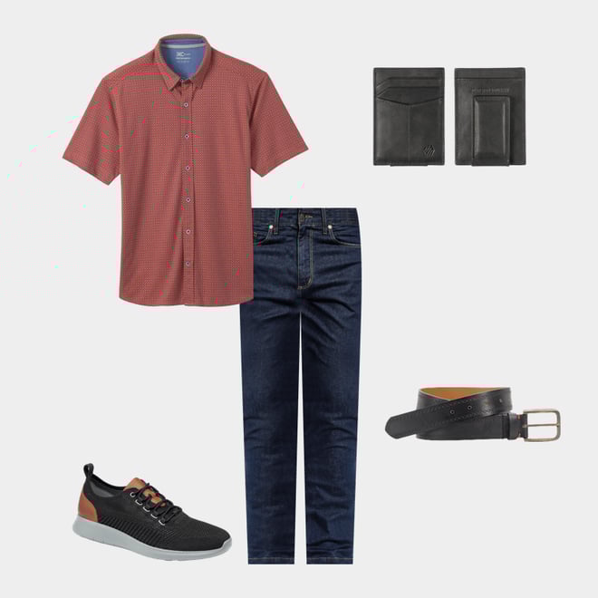 2nd bundle featuring 4 items which compliment Rhodes Front Pocket Wallet