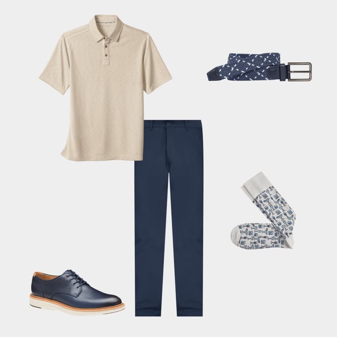 2nd bundle featuring 4 items which compliment XC4® Performance Flat-Front Pants