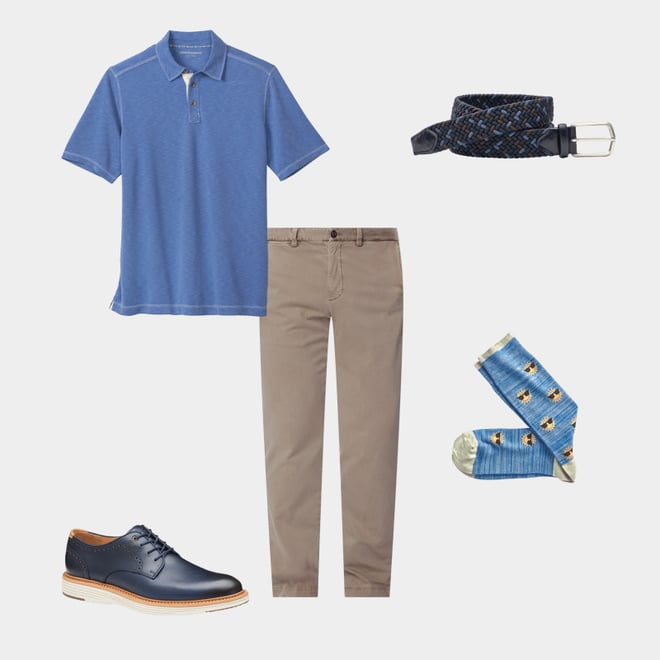 2nd bundle featuring 4 items which compliment Washed Chinos