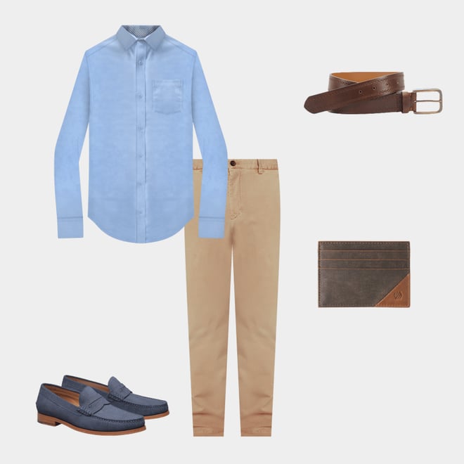 2nd bundle featuring 4 items which compliment Washed Chinos