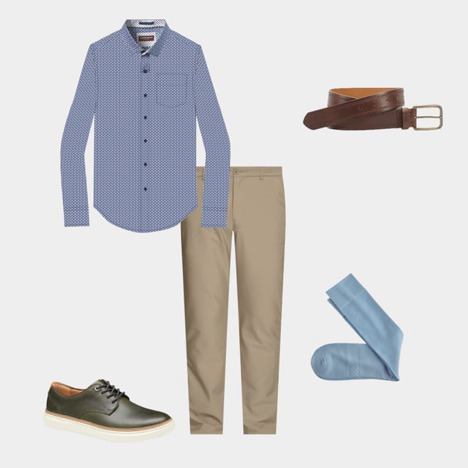 1st bundle featuring 4 items which compliment XC4® Performance Flat-Front Pants