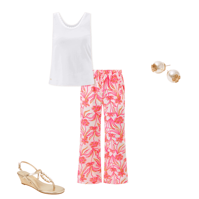27" Brawley Linen Crop Pant