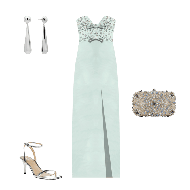 パーティードレス MAC DUGGAL Rhinestone Sweetheart Column Gown Mac Duggal Sweetheart Strapless Rhinestone Trim Bow Front