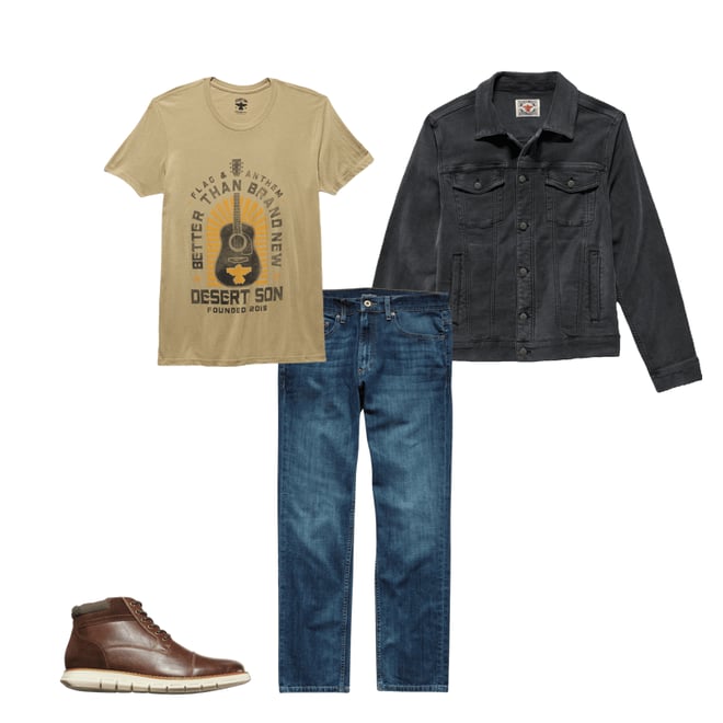 3rd bundle featuring 3 items which compliment Sterling Denim Jean - Oakland Slim Fit - Medium Wash