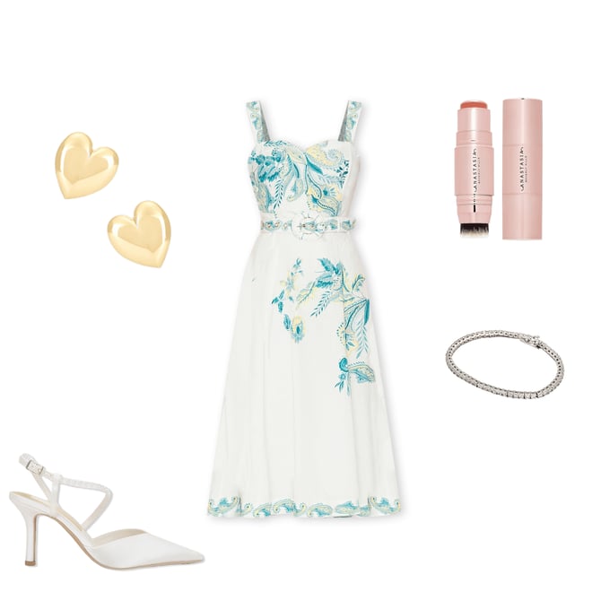 3rd bundle featuring 4 items which compliment Midi Dress With Buckle Belt