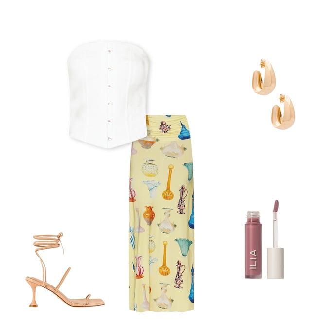 2nd bundle featuring 4 items which compliment Jordyn Corset Top