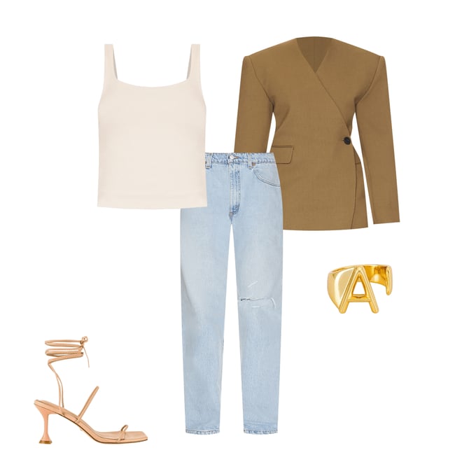 1st bundle featuring 4 items which compliment Dani Baggy Customs Jeans