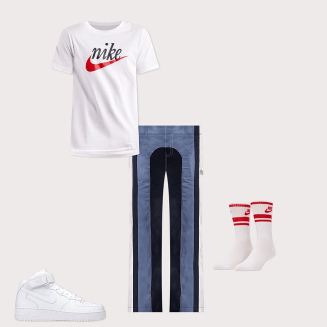 Tシャツ・カットソー Nike NSW Futura 2 White DZ3279-100 T-shirt Nike M NSW TEE FUTURA 2 - Top4Running.com