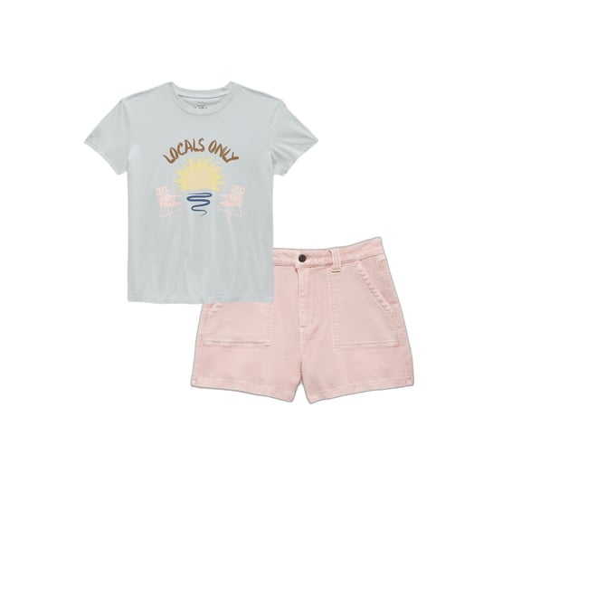 2nd bundle featuring 1 items which compliment  Locals Only Tee Shirt - Light Blue