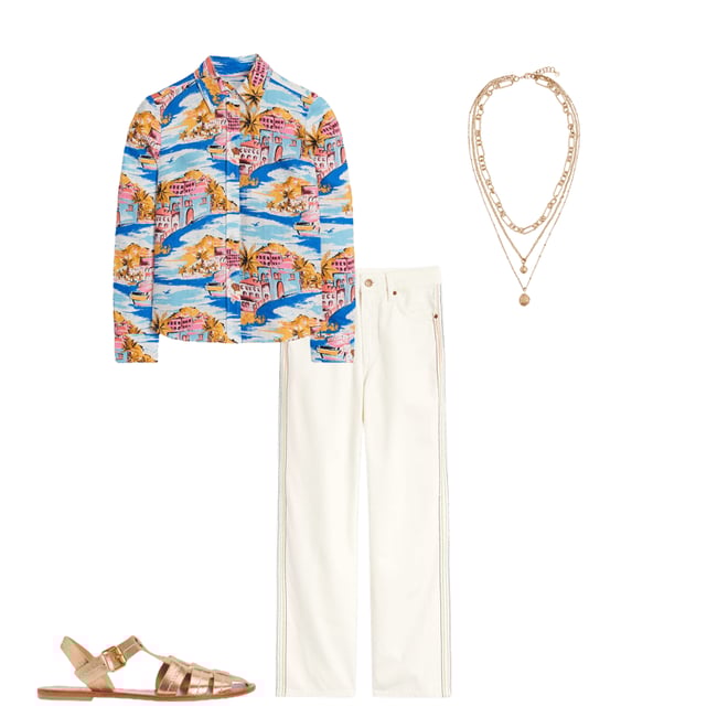 1st bundle featuring 3 items which compliment Sienna Linen Shirt-Multi, Paradise Bay