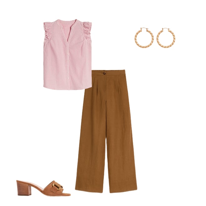2nd bundle featuring 3 items which compliment Dulwich Linen Pants-Gingerbread