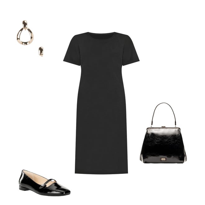 Eileen Fisher Plus Size Organic Cotton Slub Jersey Crew Neck