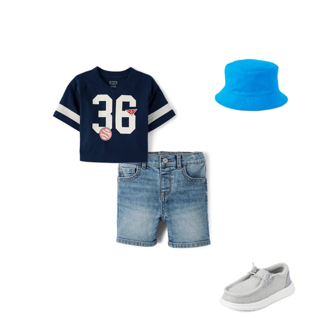 2nd bundle featuring 3 items which compliment Baby And Toddler Boys Denim Shorts