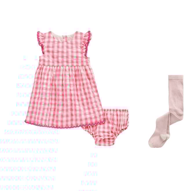 3rd bundle featuring 1 items which compliment Baby Ribbed Tights-Pink