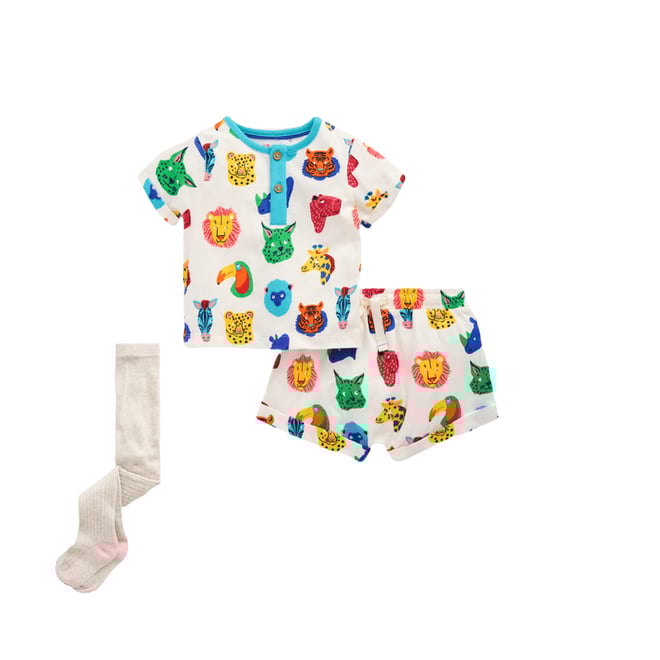 3rd bundle featuring 1 items which compliment Baby Ribbed Tights-Oatmeal