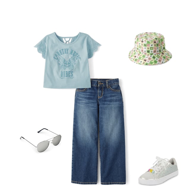 7th bundle featuring 4 items which compliment Kids Aviator Sunglasses