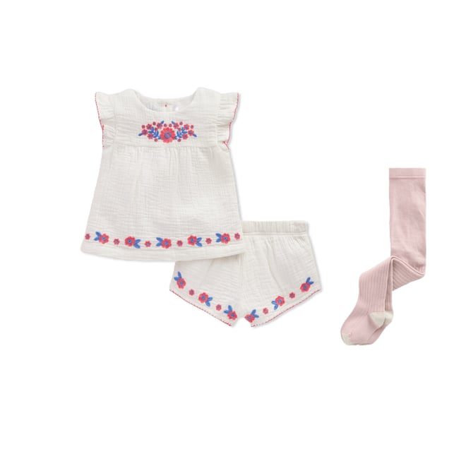 6th bundle featuring 1 items which compliment Baby Ribbed Tights-Pink
