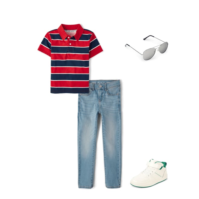 6th bundle featuring 3 items which compliment Kids Aviator Sunglasses