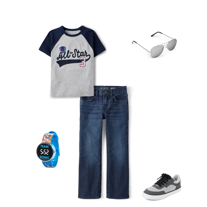 4th bundle featuring 4 items which compliment Kids Aviator Sunglasses