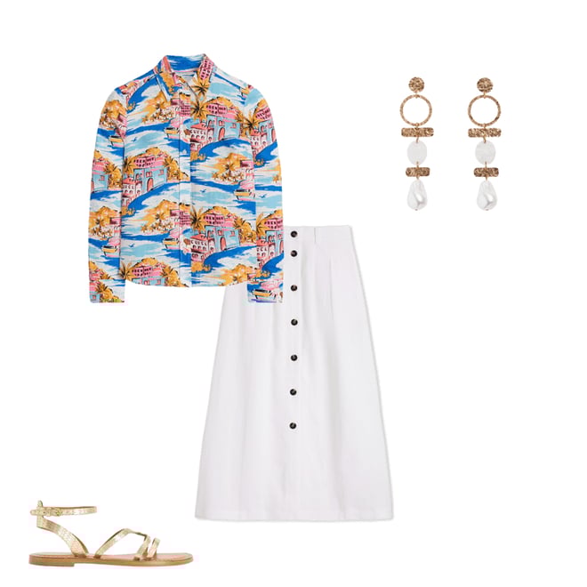 2nd bundle featuring 3 items which compliment Sienna Linen Shirt-Multi, Paradise Bay